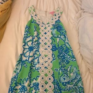 Lilly Pulitzer green and blue dress